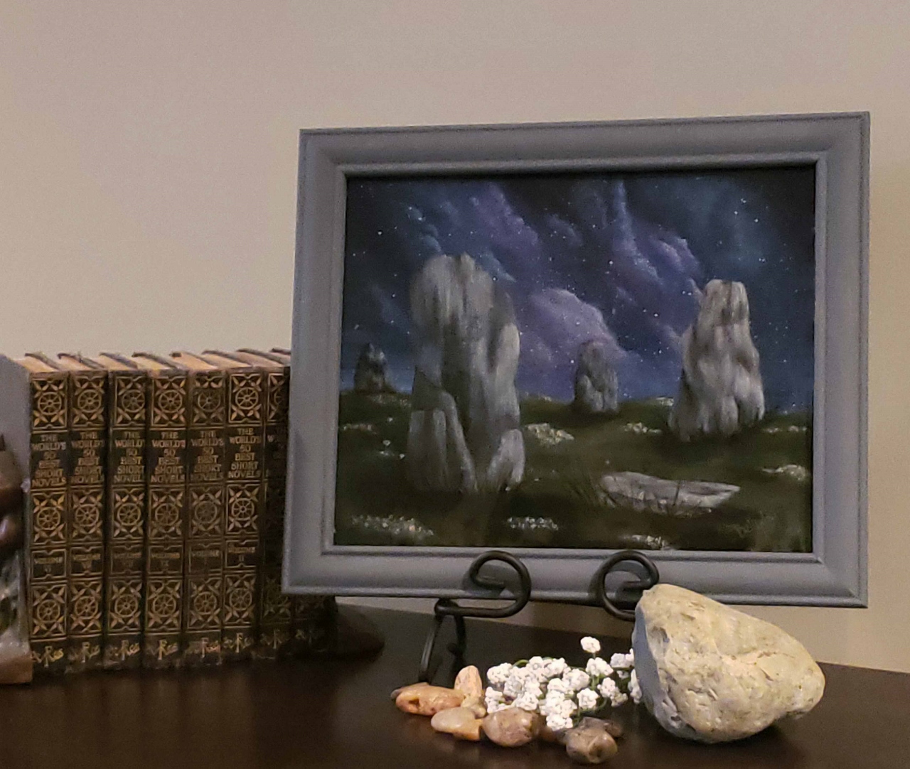 Magical Ring of Stones 8"x10" Ceramic Tile